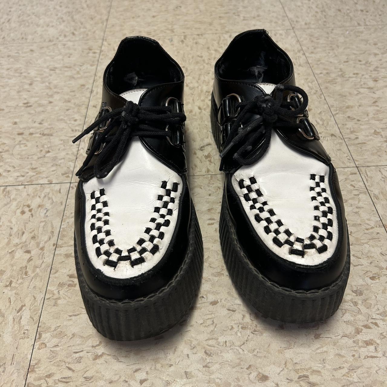 Classic Two Tone Viva Mondo Creepers T U K Black And Depop