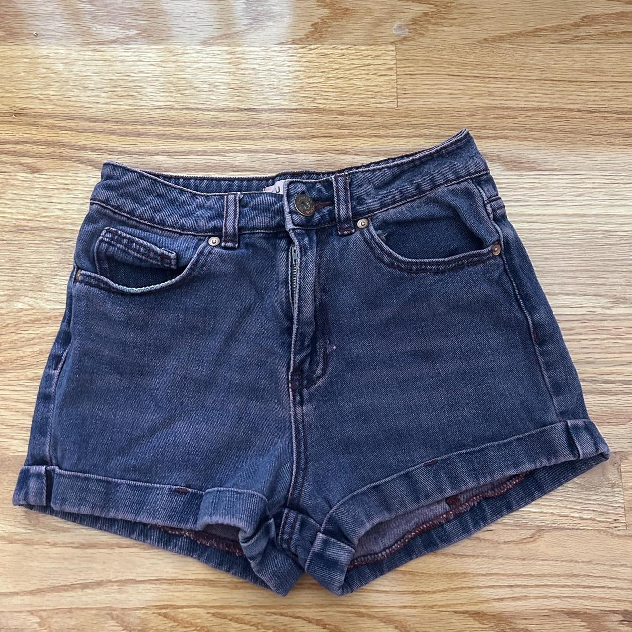 PacSun Women's Purple and Pink Shorts | Depop