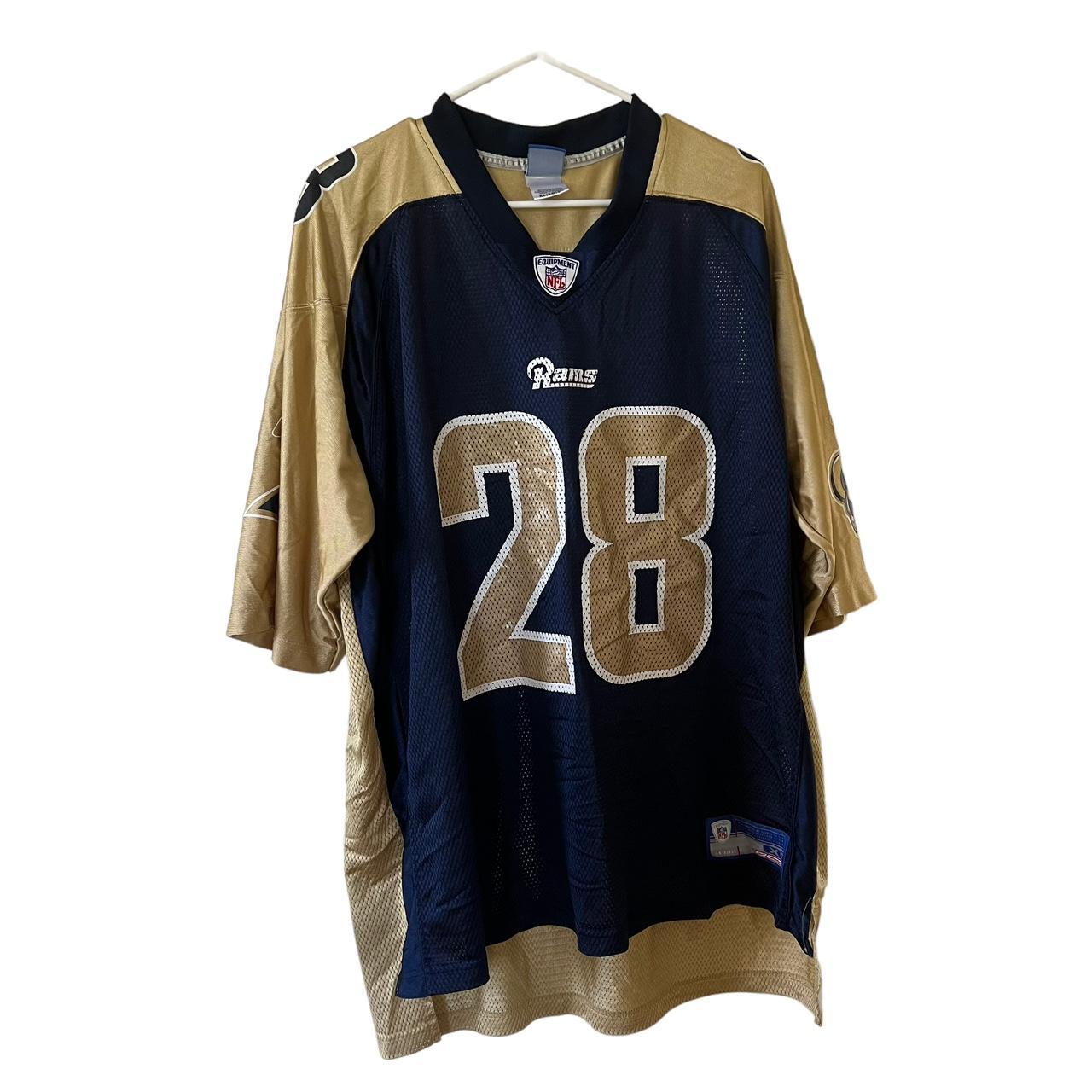 Reebok St. Louis Rams Marshall Faulk On Field - Depop