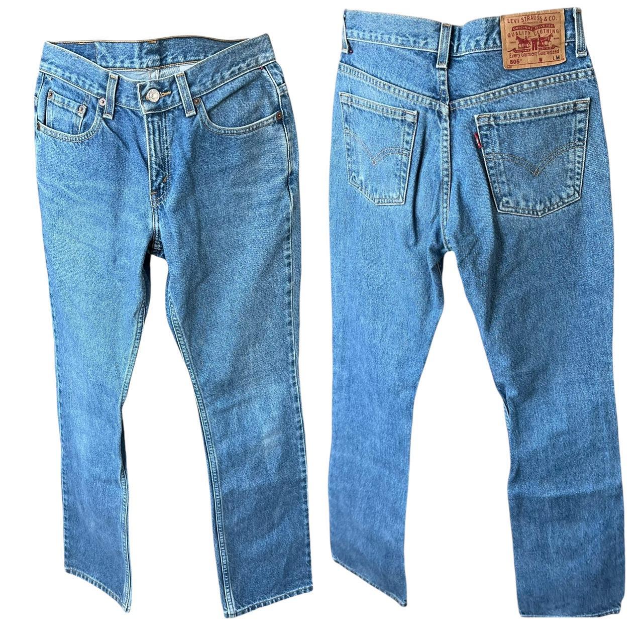 Levi 505 jeans womens best sale