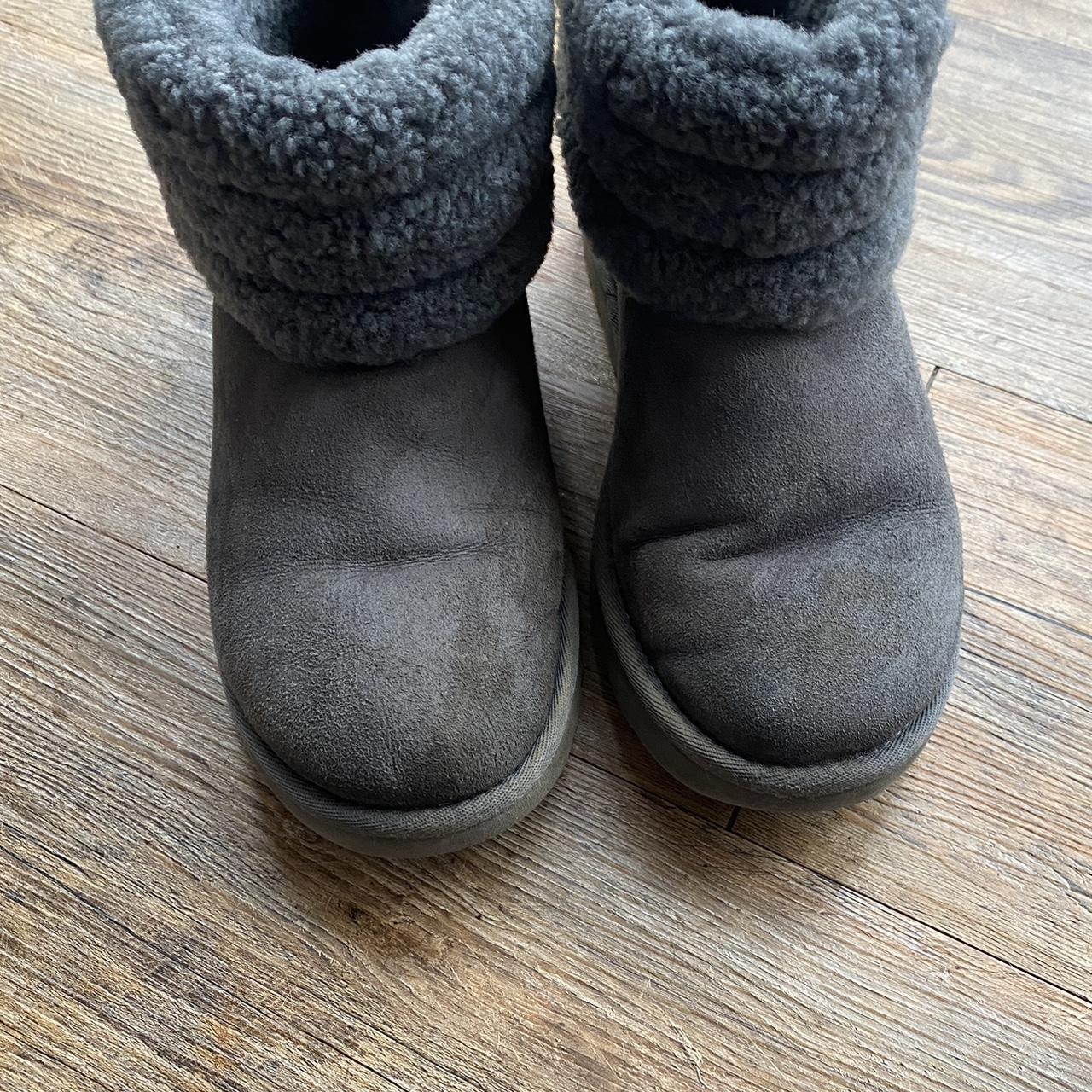 Grey UGG boots. UK size 4. Selling as don’t wear... - Depop