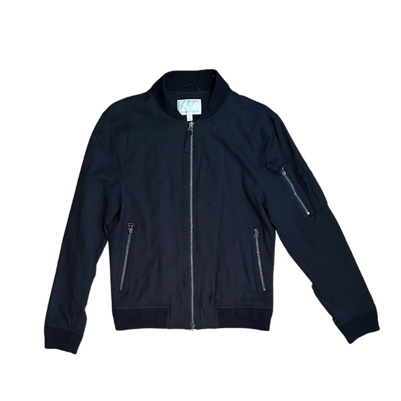 banana republic blue bomber jacket