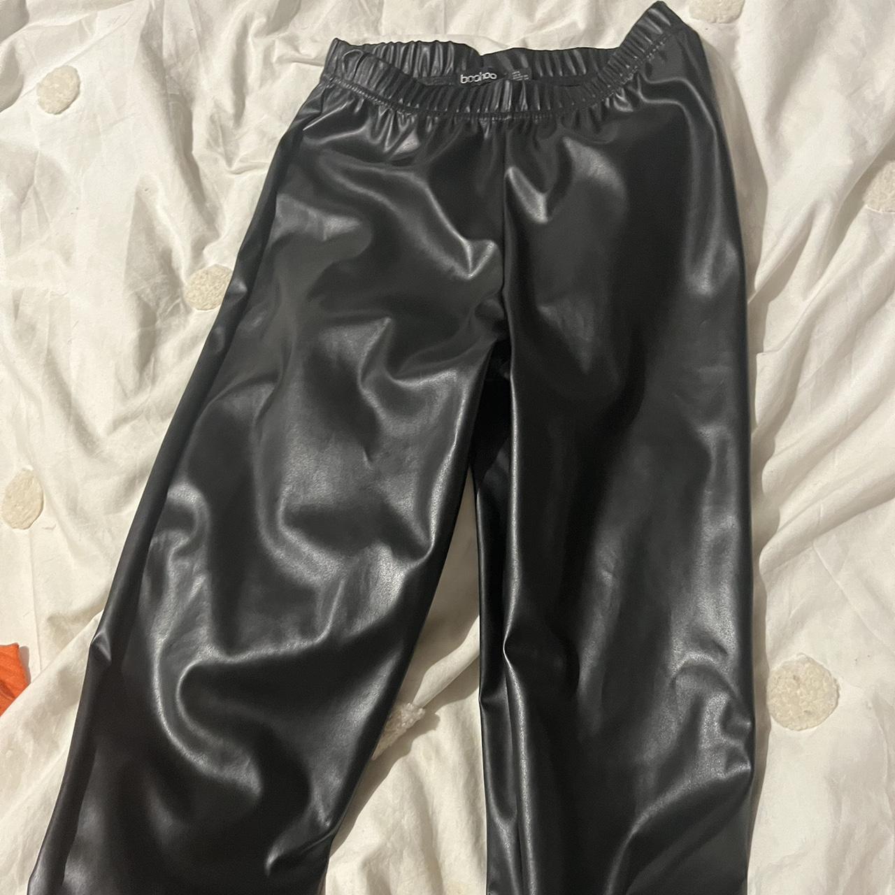 boohoo white leggings