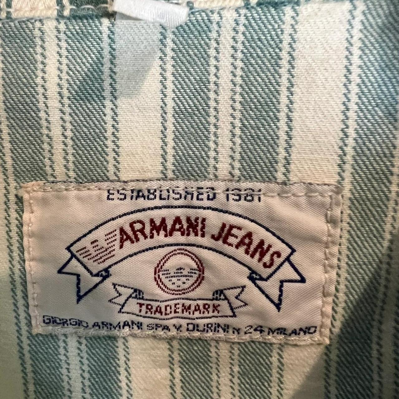 Armani Jeans Men's Green Top (3)