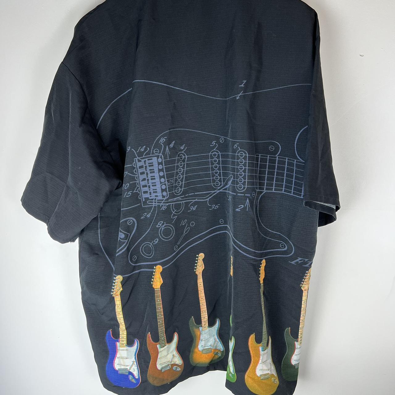 Guitar Button Up Shirt
