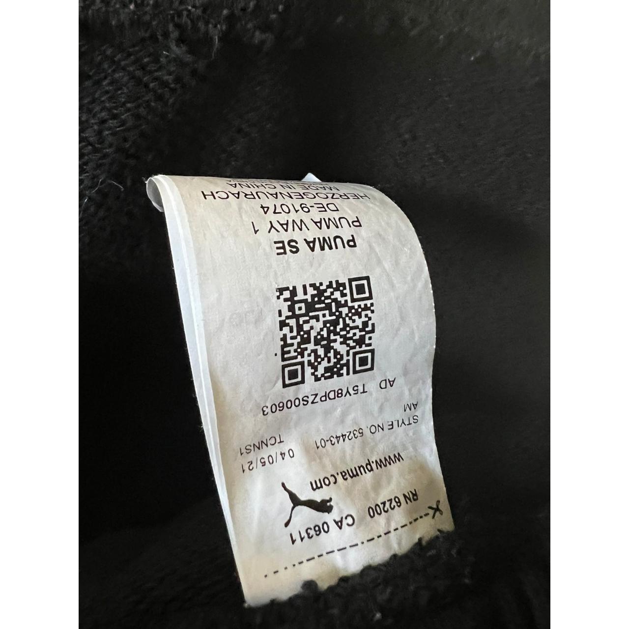 Puma joggers outlet qr code