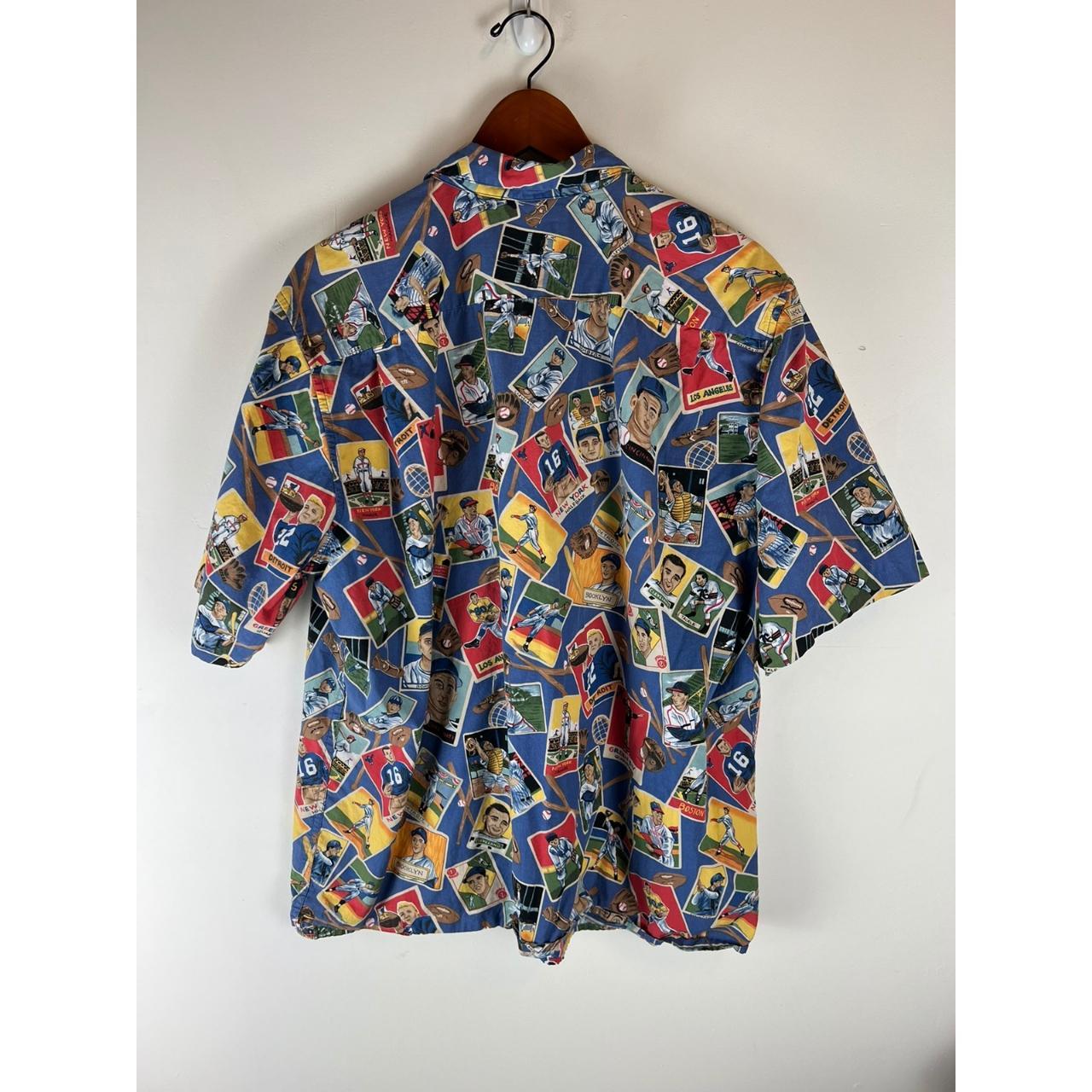 New York Yankees Reyn Spooner Scenic Button-Up Shirt - Depop