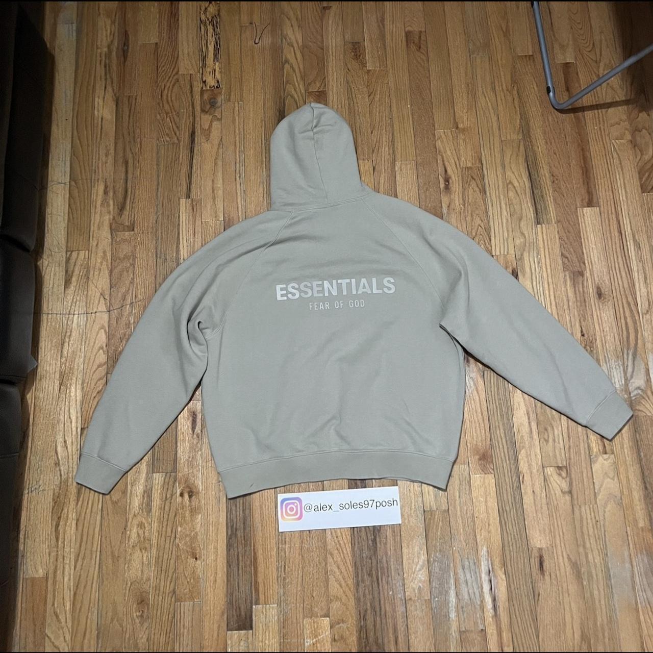 Fear of god sale Essentials Pistachio Hoodie Size Small