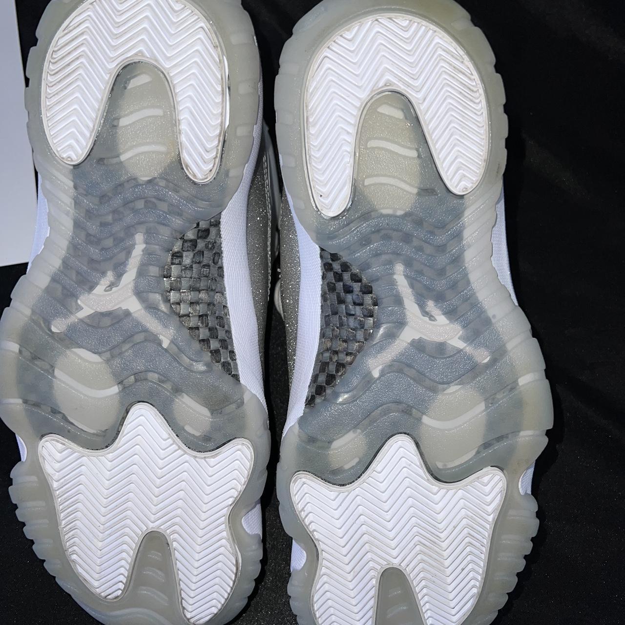 aj11 metallic silver