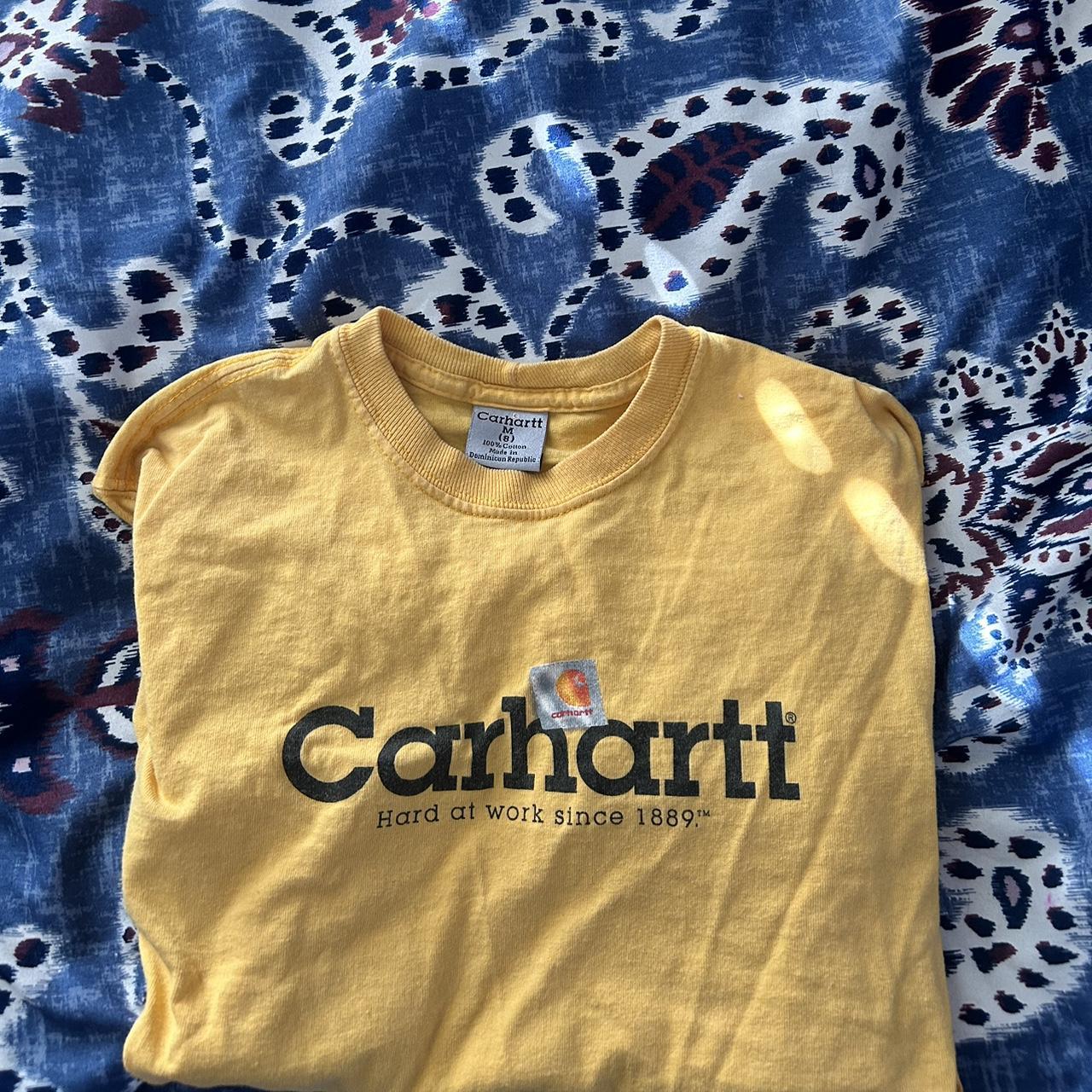 Kids M carharrt shirt Depop