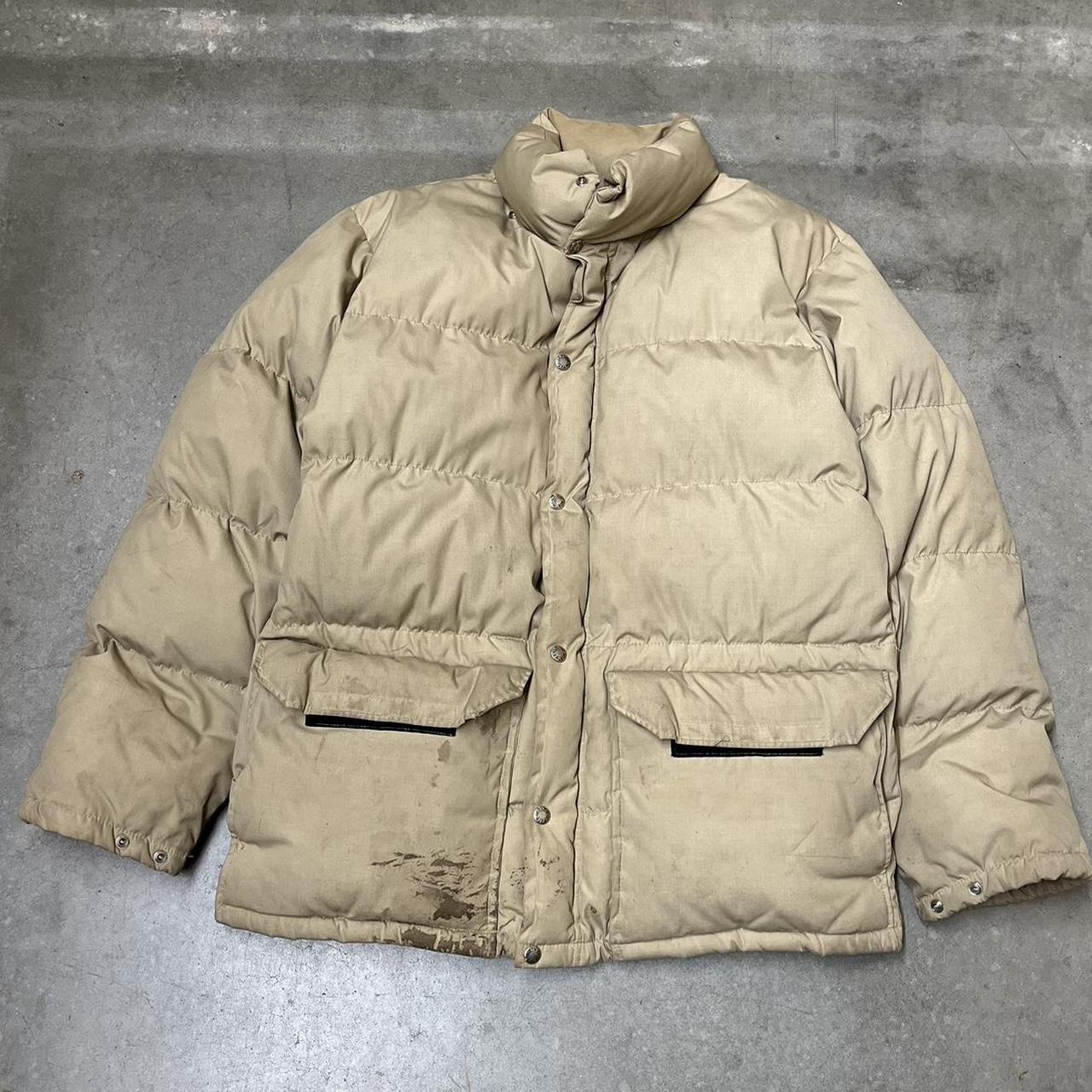 Vintage 80s the North Face Down Puffer Jacket... - Depop