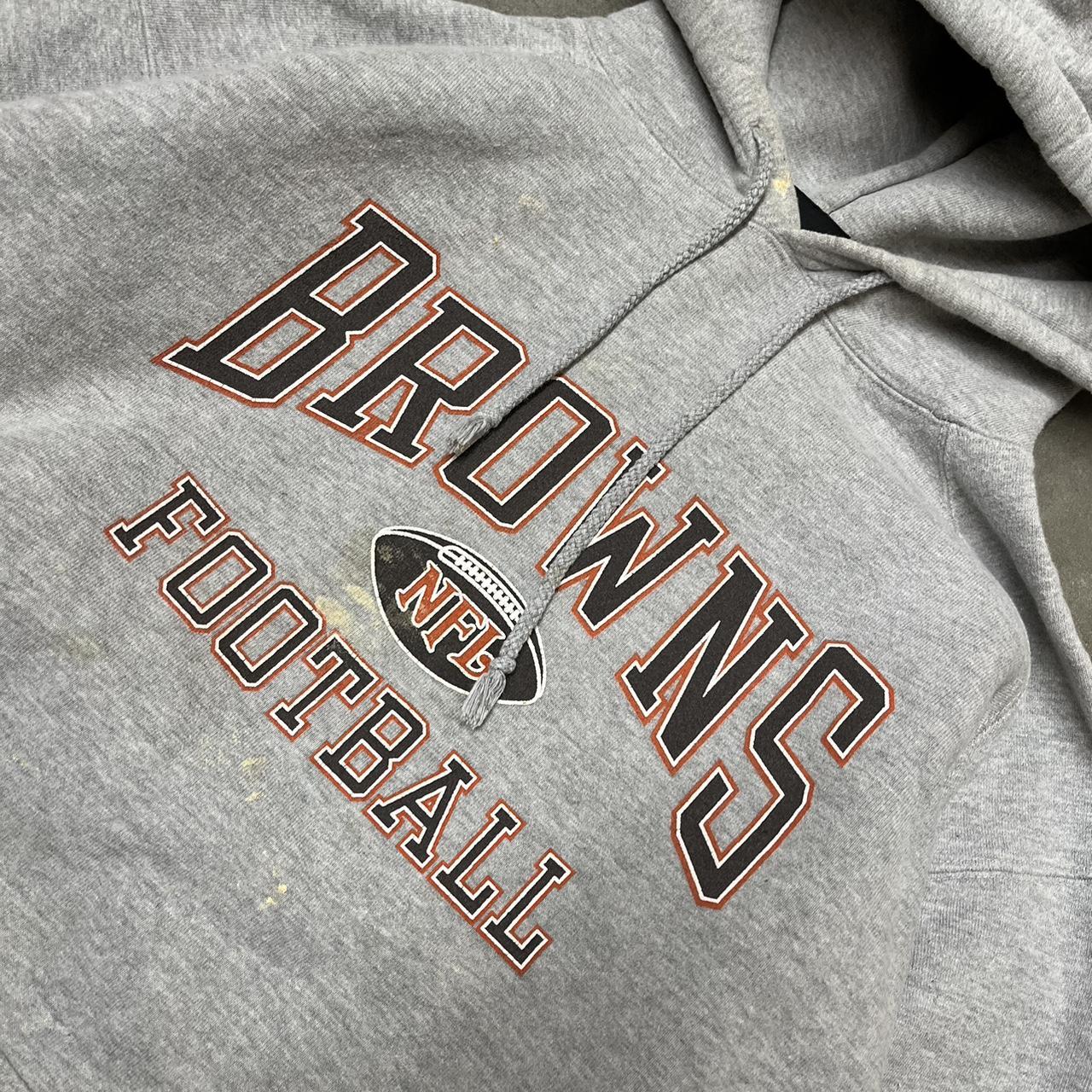 NFL Cleveland Browns Sweatshirt 90s Vintage Jumper, - Depop