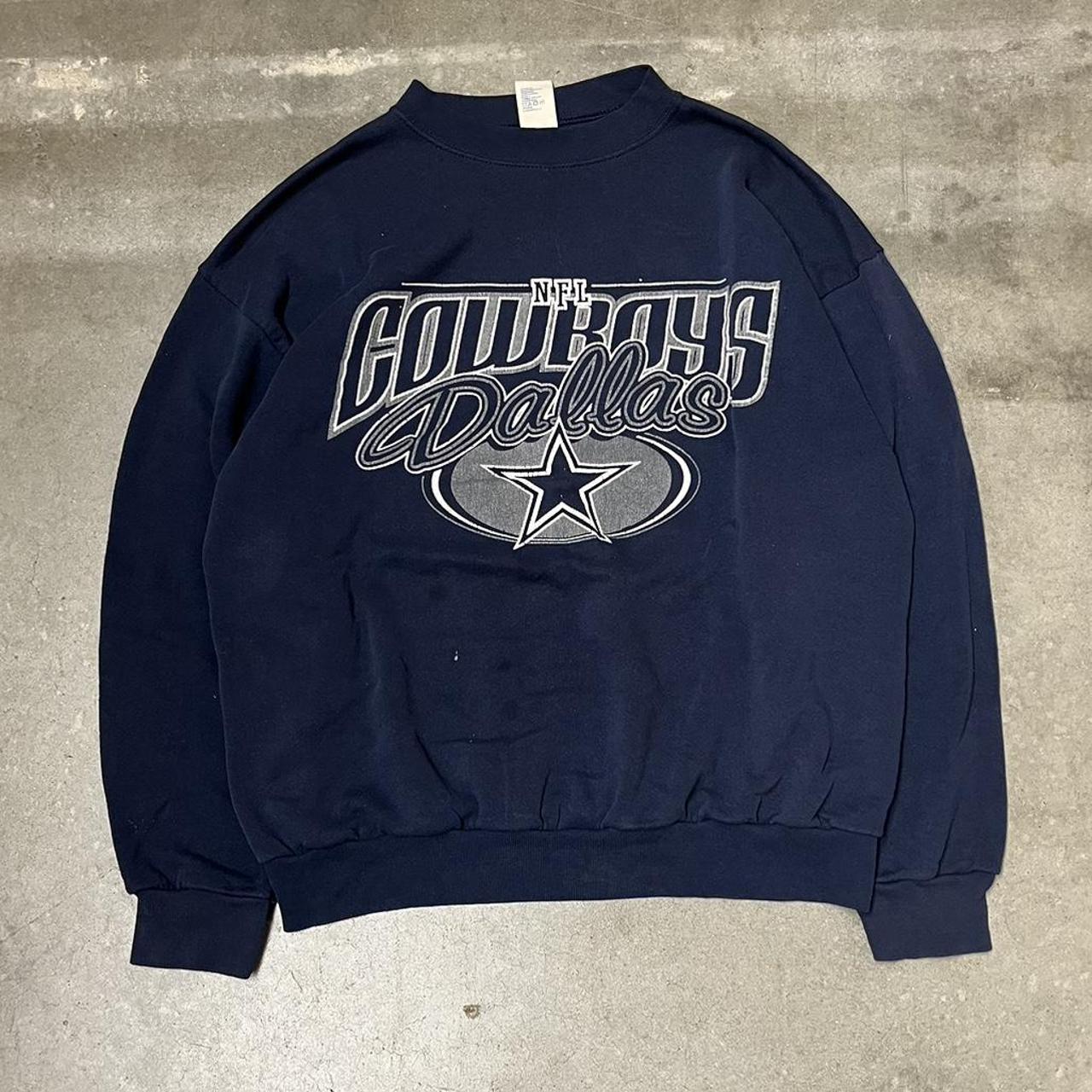 Men's Vintage Dallas Cowboys Sweatshirt Size - Depop