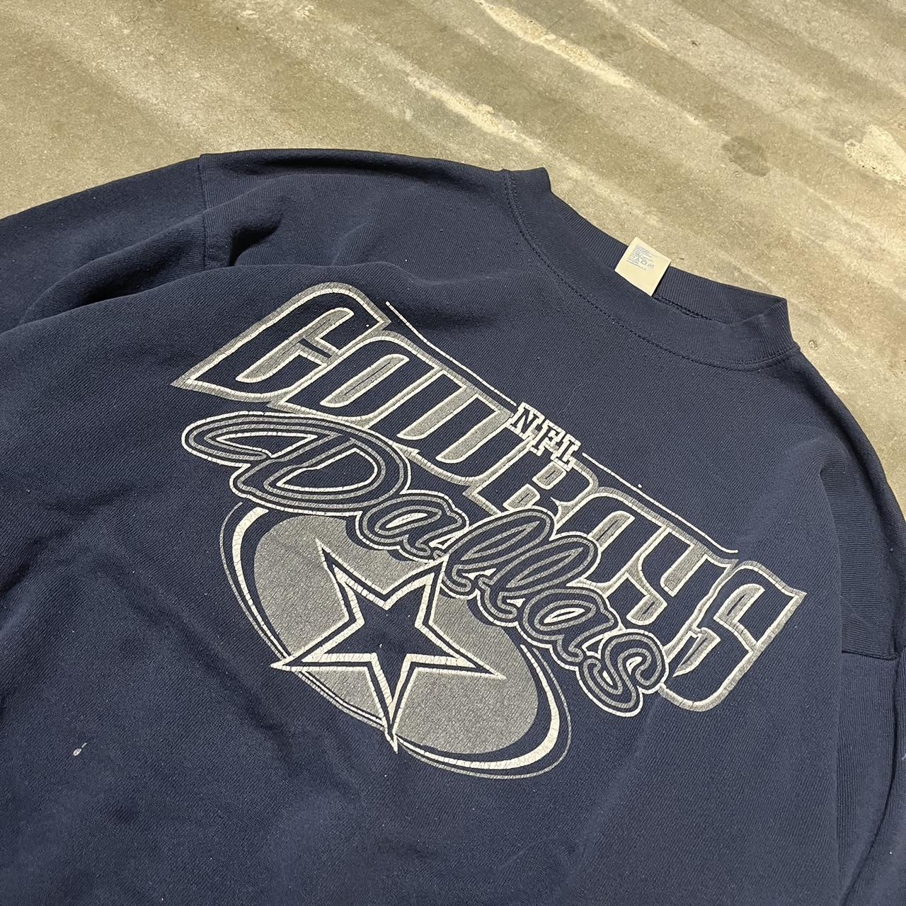 Men's Vintage Dallas Cowboys Sweatshirt Size - Depop