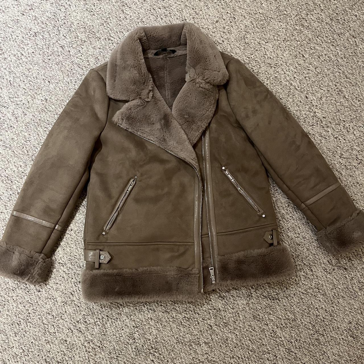 Stunning shearling jacket from Ralph Lauren Super... - Depop