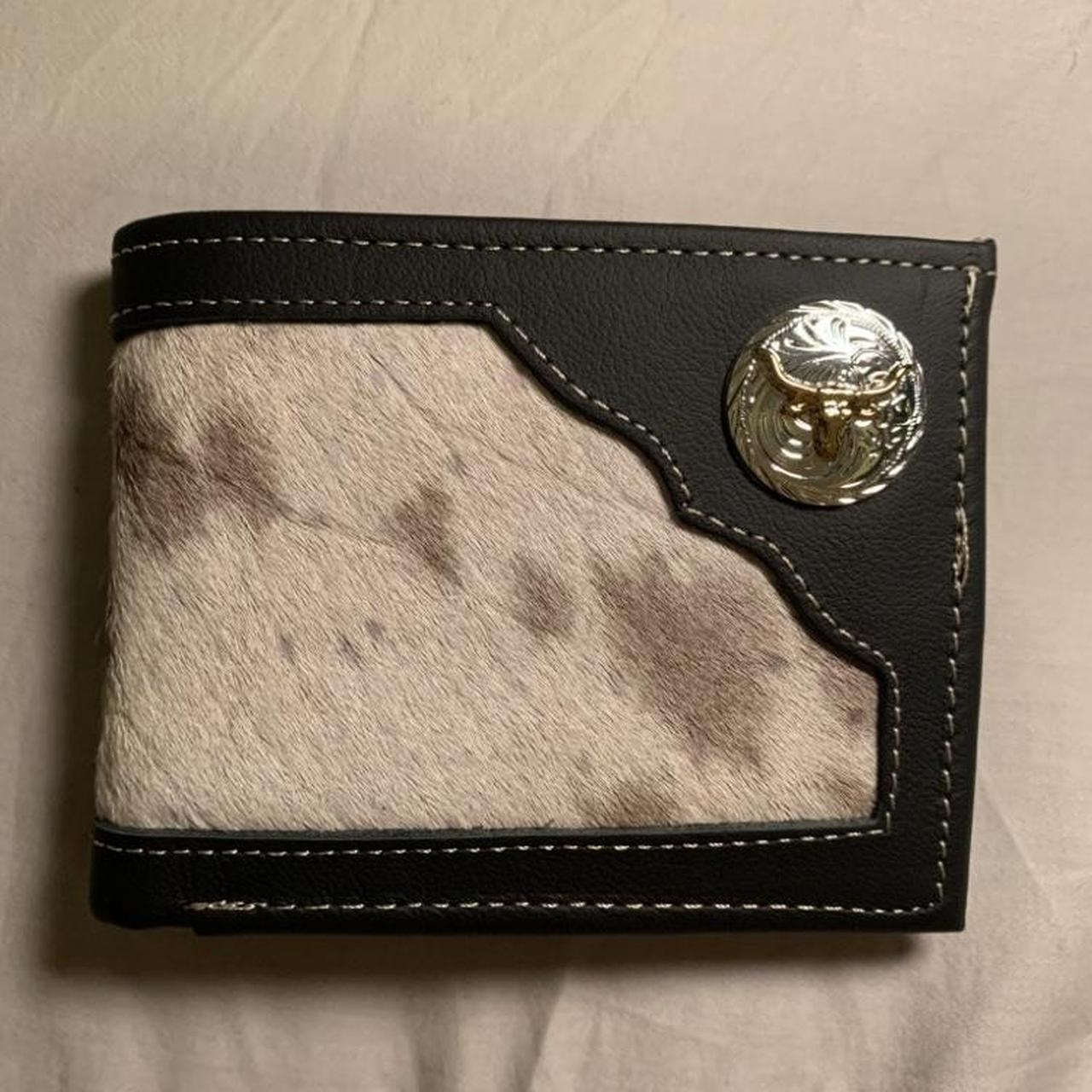 Source Unknown Men's Wallet - Black/Multi – Cowhi… - image 3