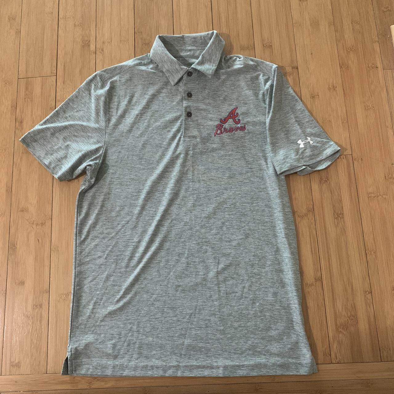 Atlanta Braves Under Armour Polo Shirt