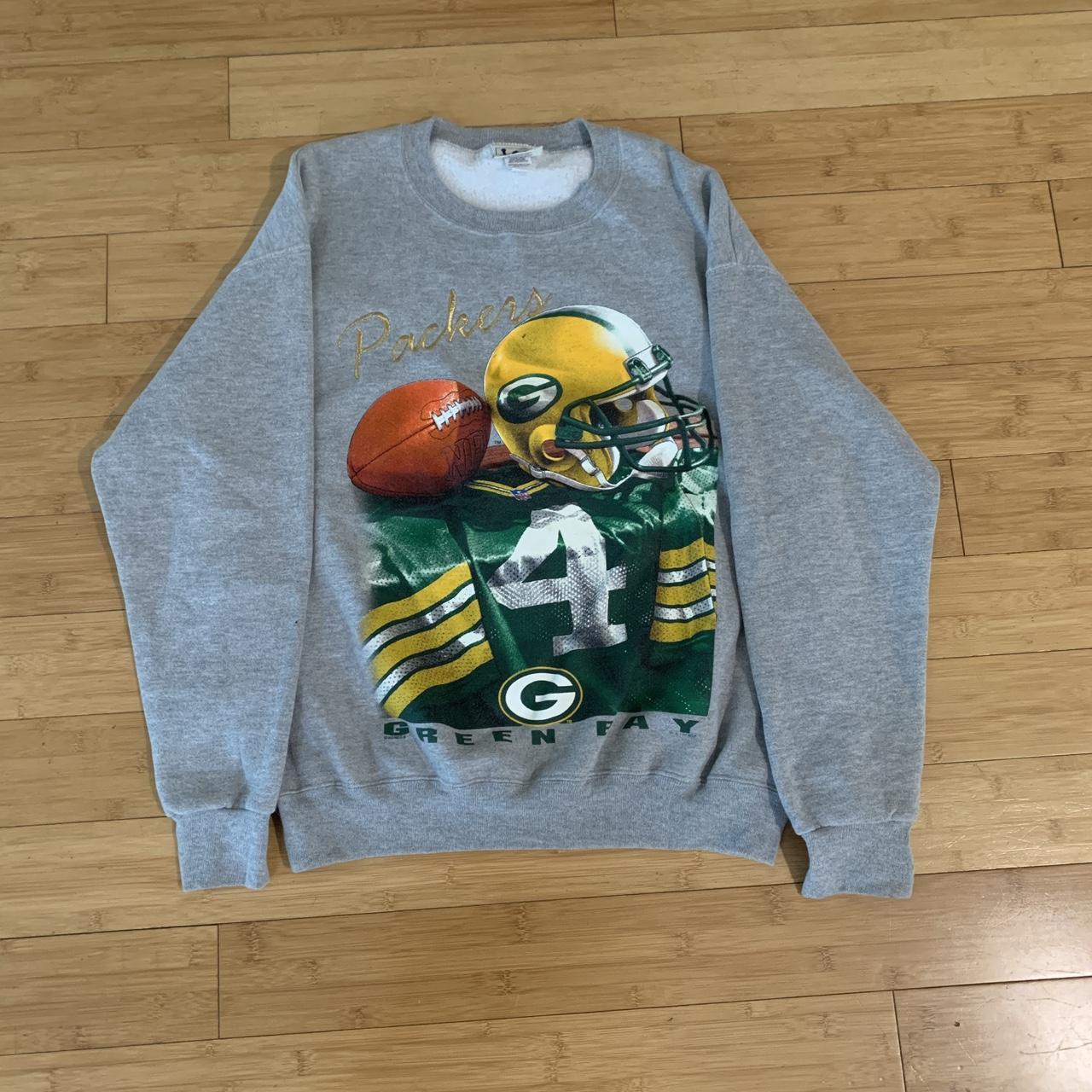 Vintage Packers Sweatshirt Green Bay Packers - Depop