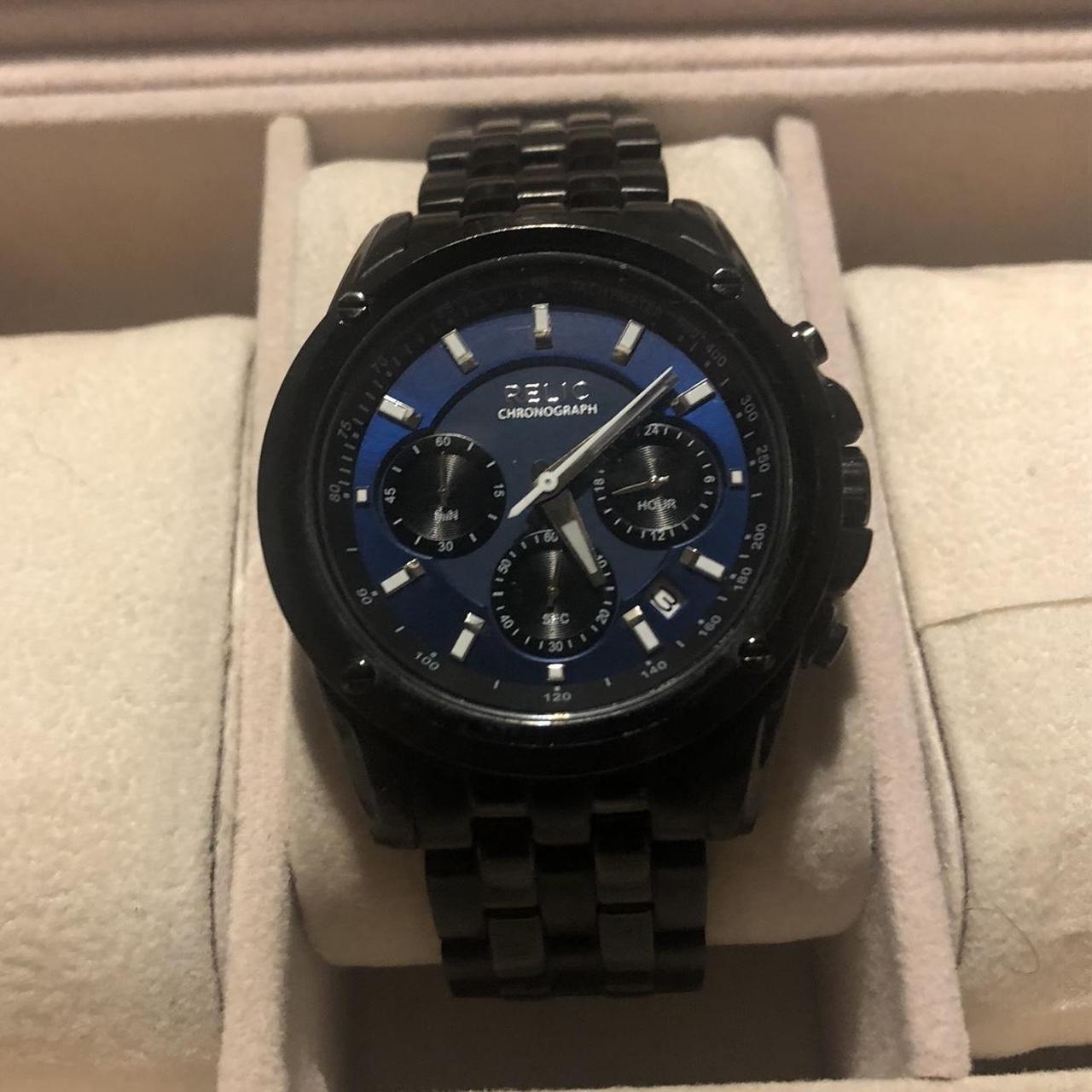 Blue relic cheap watch