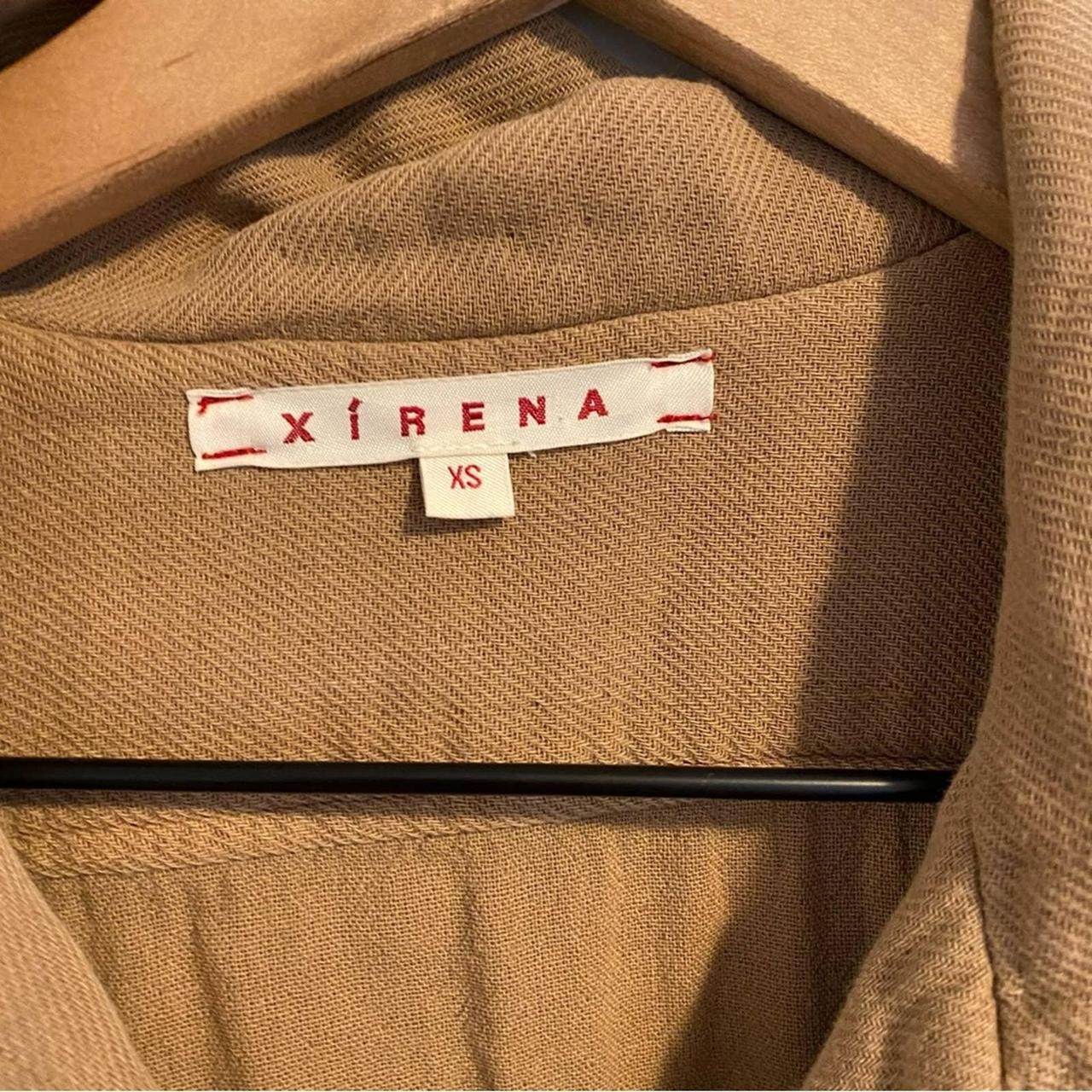 XIRENA Women's Green and Brown Coat (3)