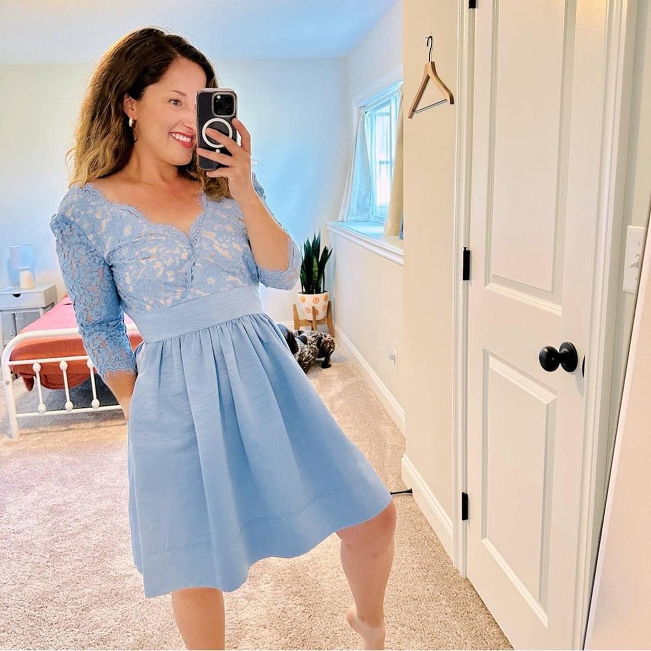 Eliza j sale blue dress