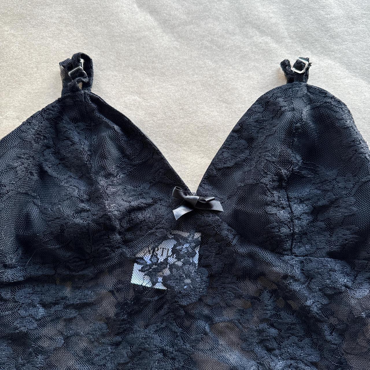 Artless FOREVER by Orlando - black lace cami Size:... | Depop