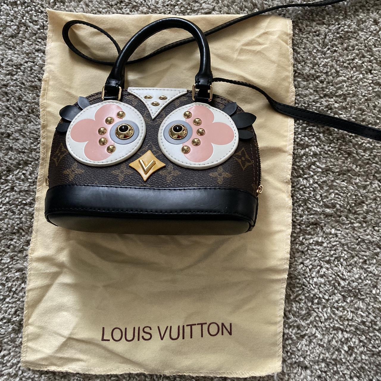 authentic LV louis vuitton alma limited edition owl Depop