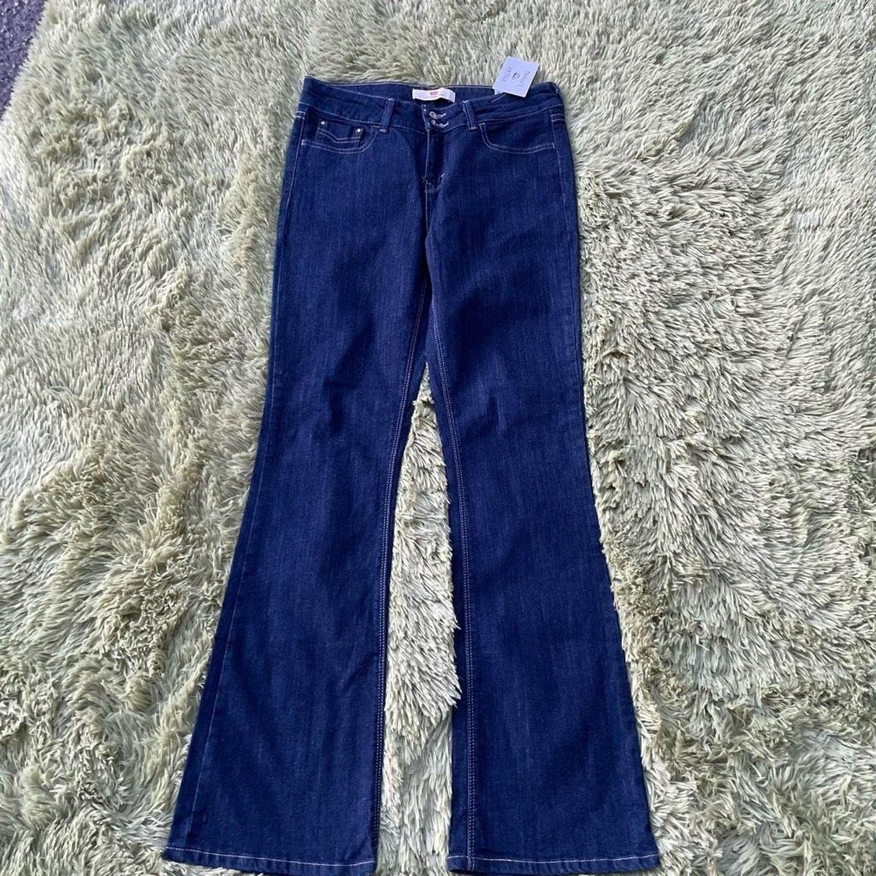 Escada Sport Women's Straight Leg Denim Jeans Medium - Depop