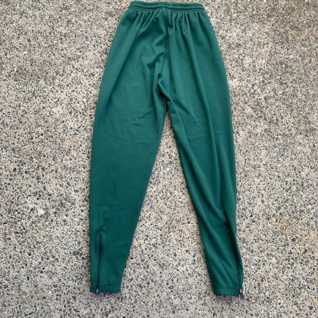 Nike Men's Sweatpants - Green/Yellow - S – Vintag… - image 5