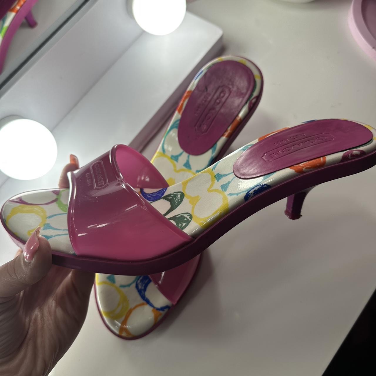 vintage coach kitten heels 👠💋🎀 condition