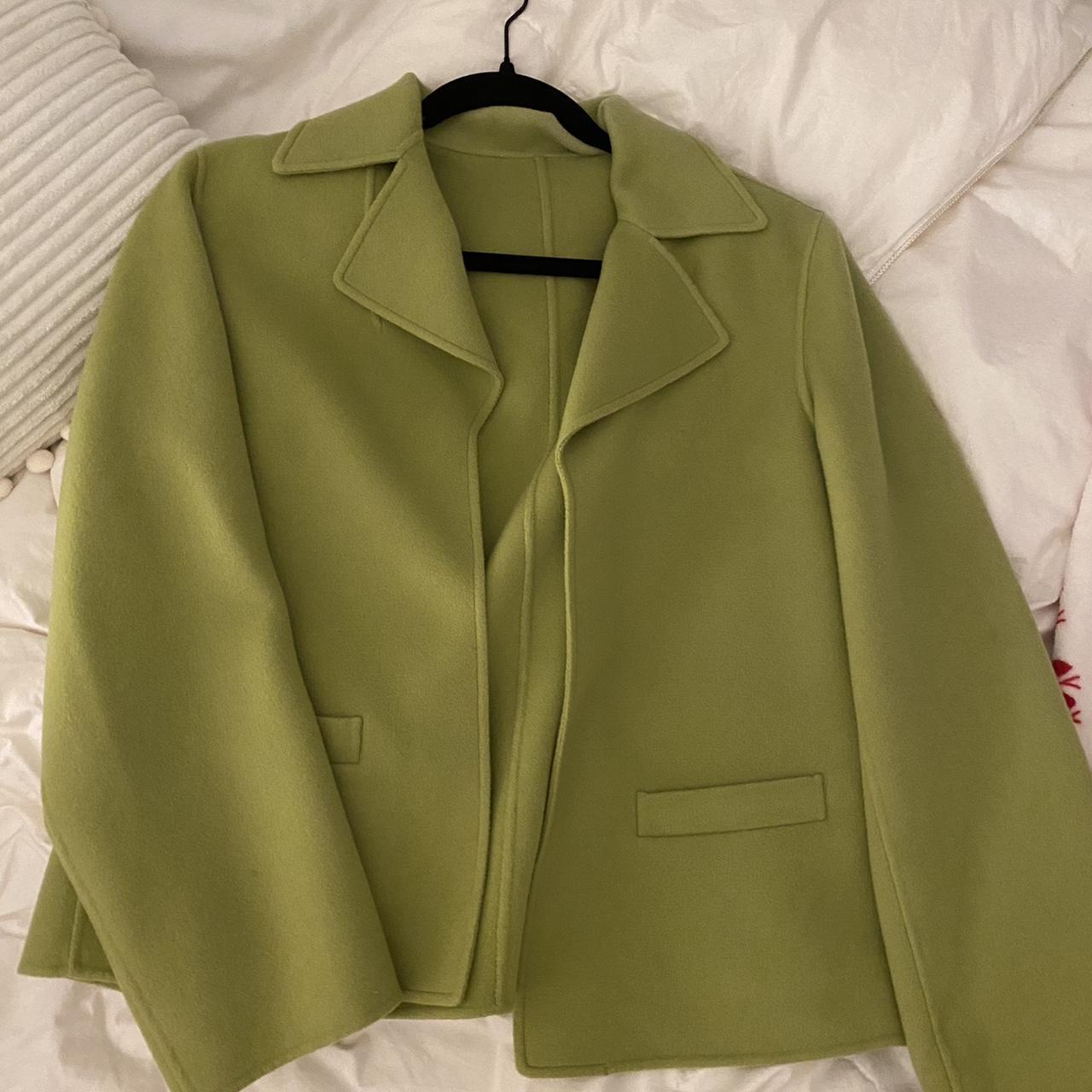 green cute jacket