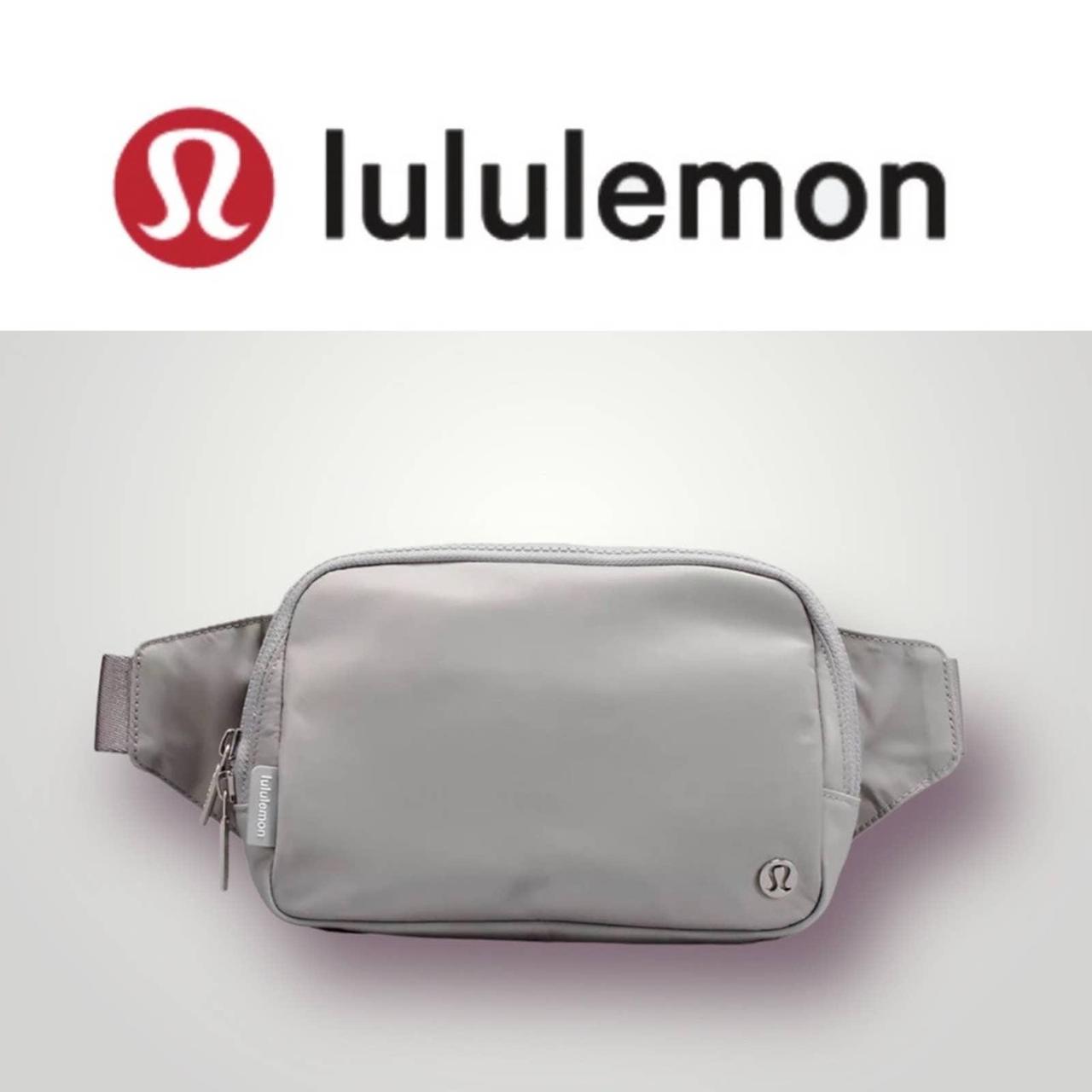 NWT Lululemon Everywhere Belt Bag Silver Drop/ White - Depop