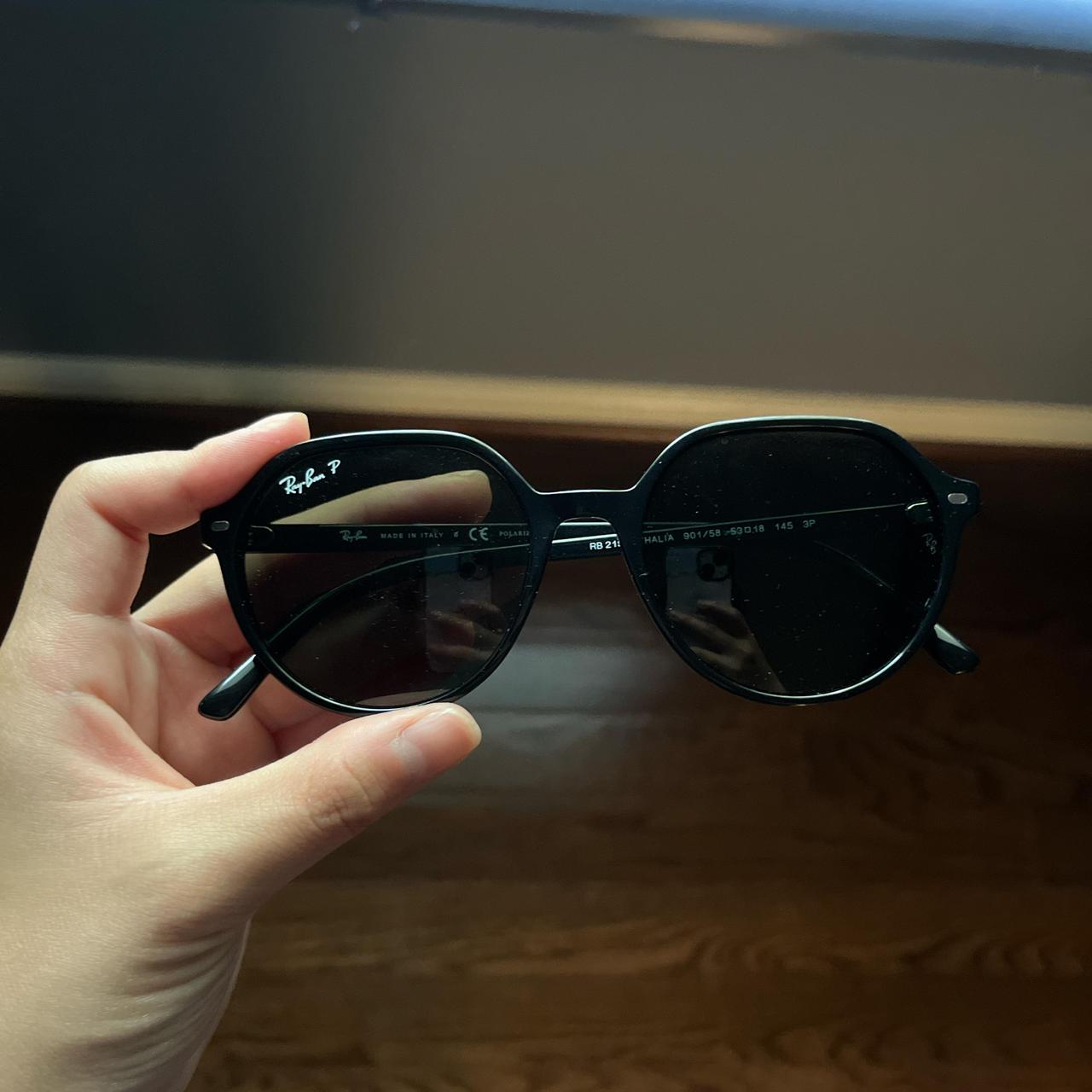 Ray-Ban black polarized Tahlia frames! I've worn... - Depop