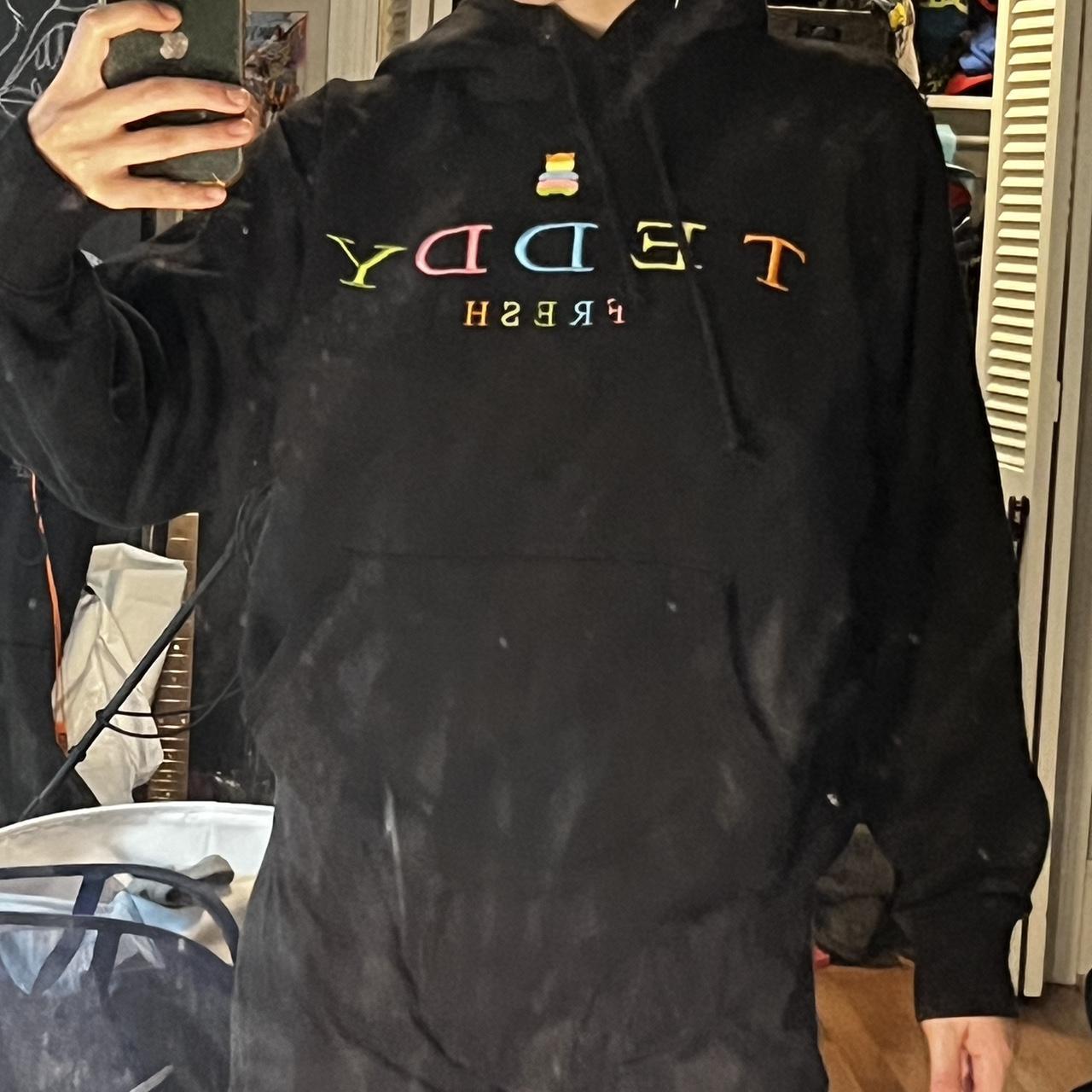 Teddy Fresh Hoodie literally like new very soft and - Depop