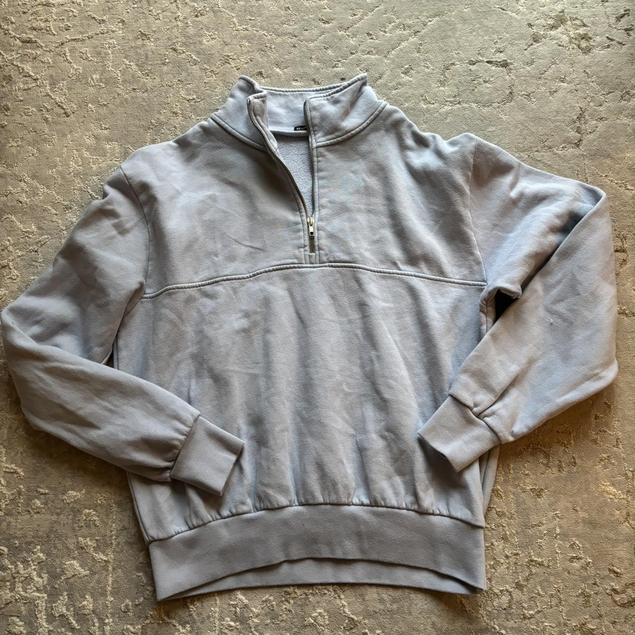 Brandy Melville Quarter Zip. Perfect Condition. It s Depop