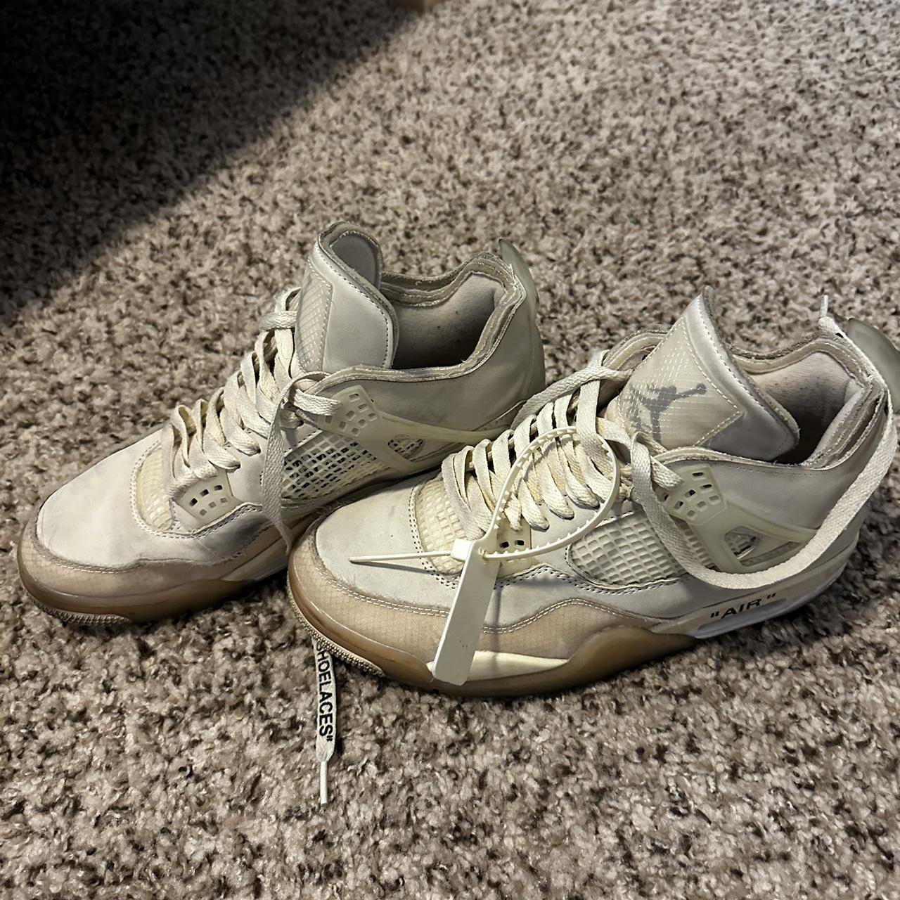 pre order off white jordan 4 sail