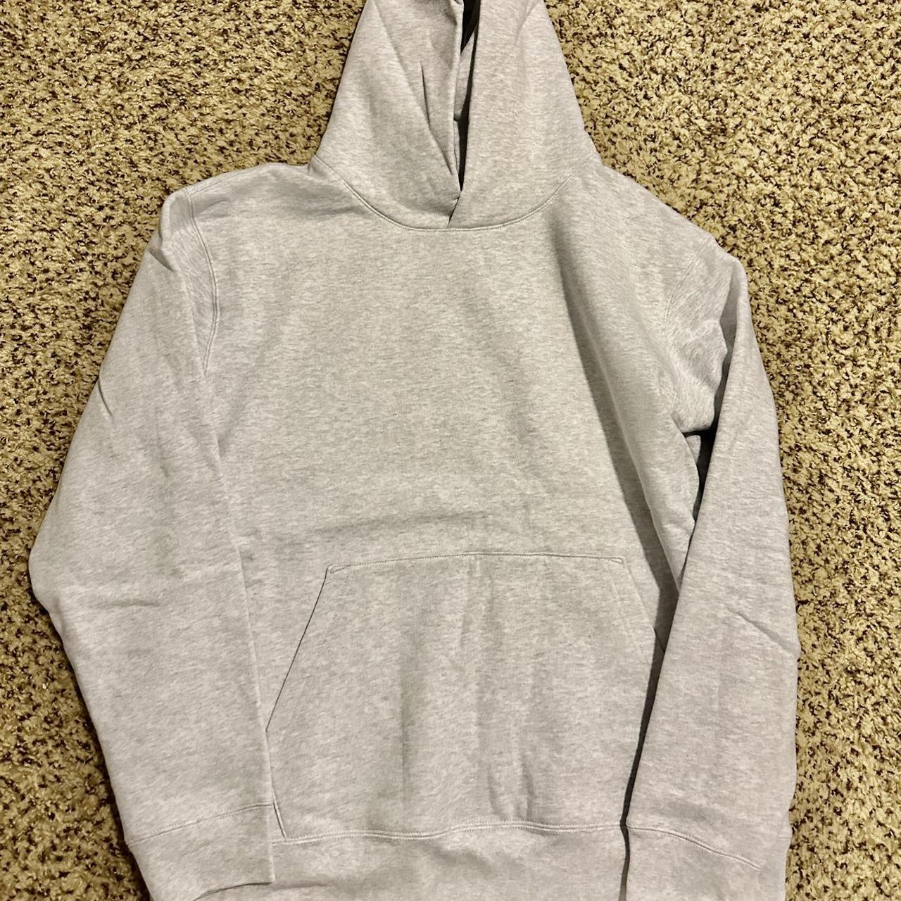 Made Blanks Grey Hoodie size L brand new never worn... - Depop