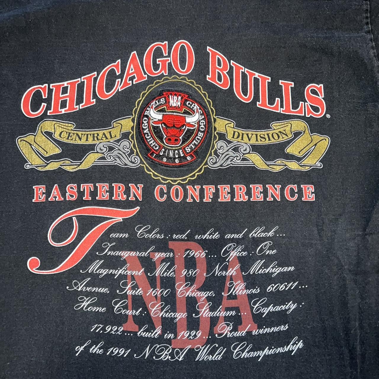Chicago Bulls Eastern Conference Vintage Nutmeg T-Shirt