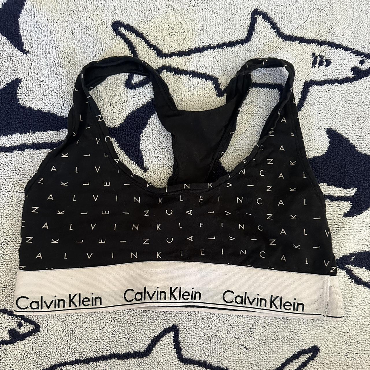 Calvin Klein Bralette - Very Comfy - Racer Back - Depop