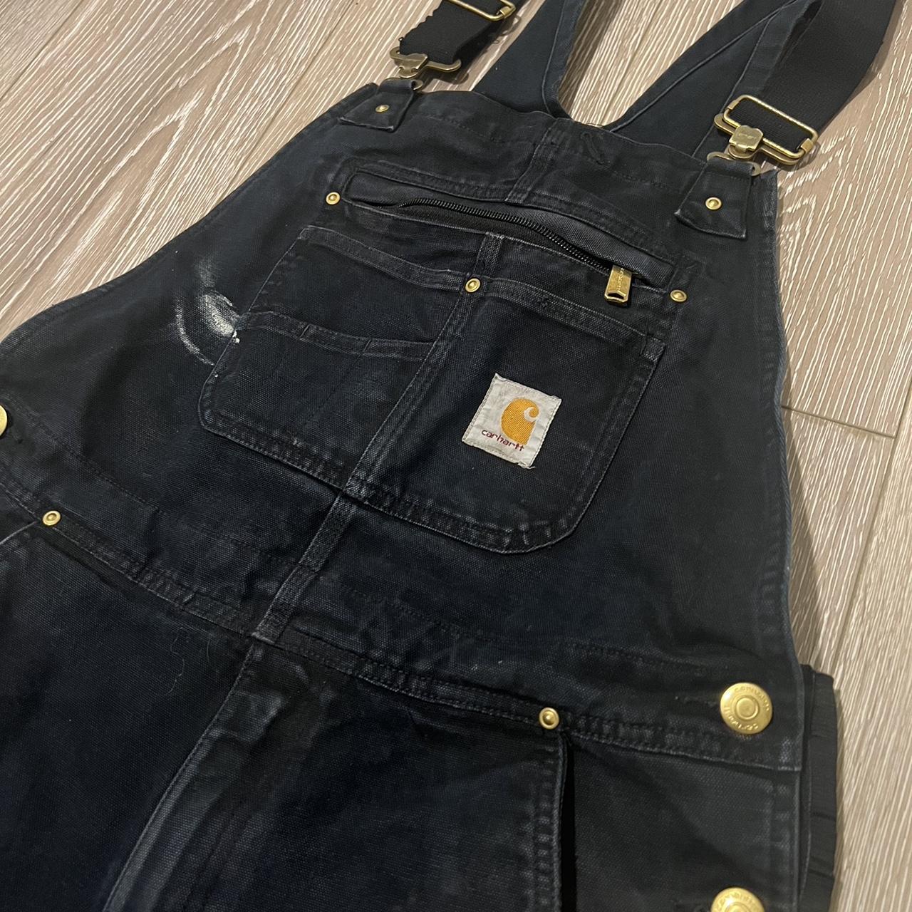 CARHARTT BIB OVERALLS Authentically fucked... - Depop