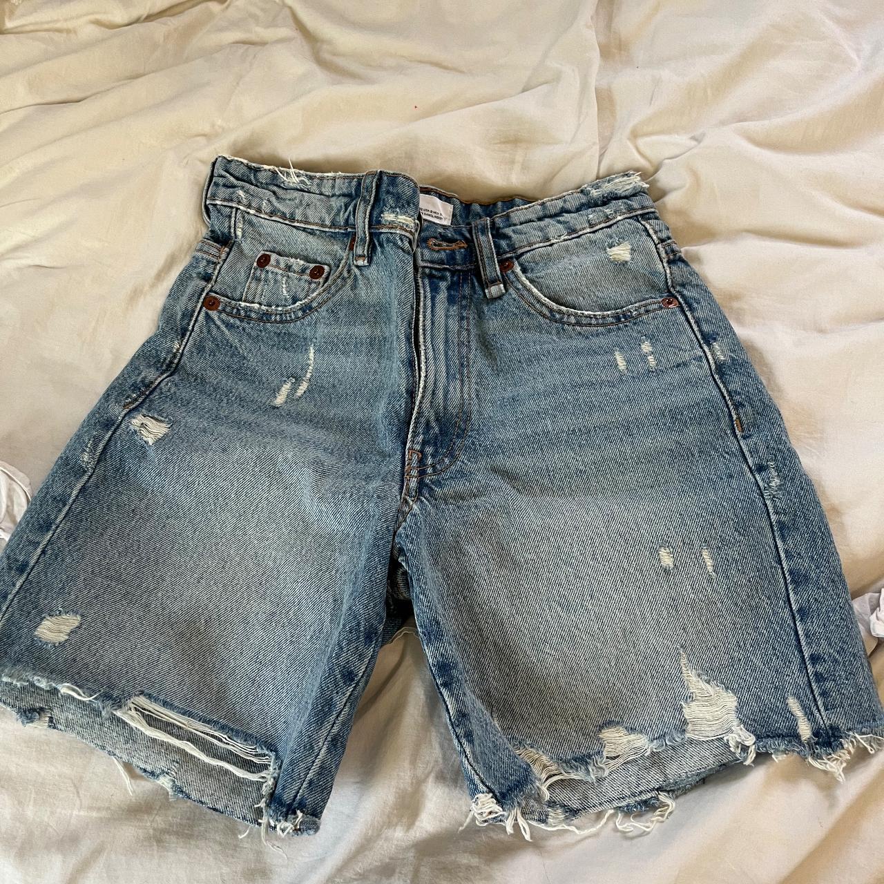 Zara jorts, never worn, super cute - Depop