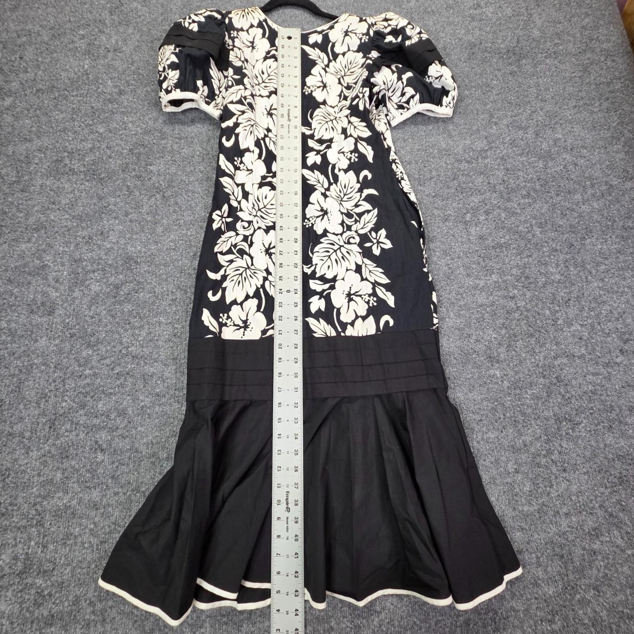 Vintage Women's A-line Dress - White - L – Vtg Lu… - image 3