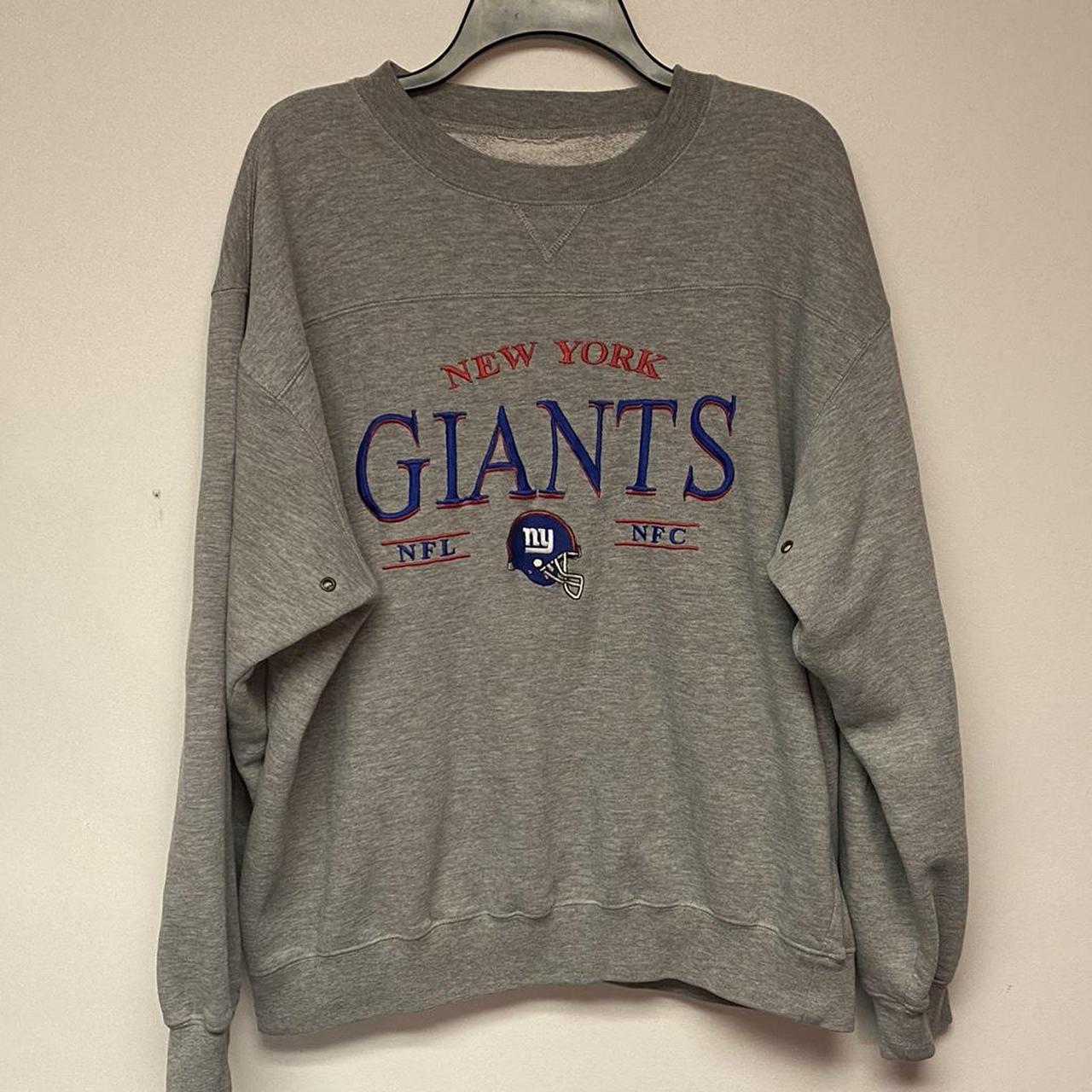 Vintage Embroidered New York Giants Sweatshirt (1990s)