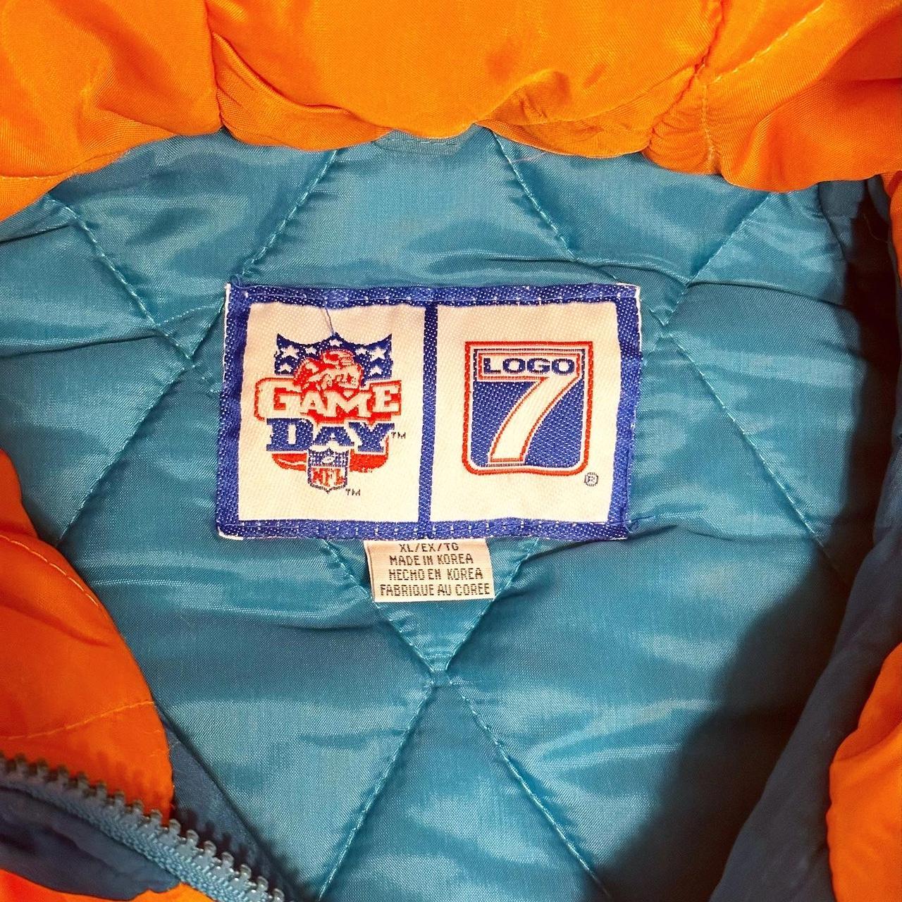 Vintage Miami Dolphins Logo 7 Game Day Puffer - Depop