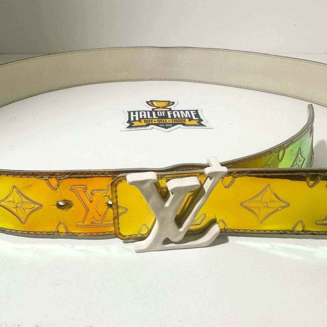 louis vuitton iridescent belt