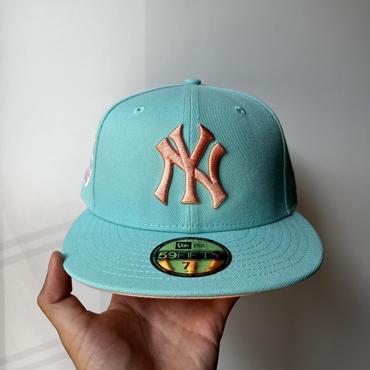 New York Yankees Fitted Hat, Size 7 3/8 with All Star...