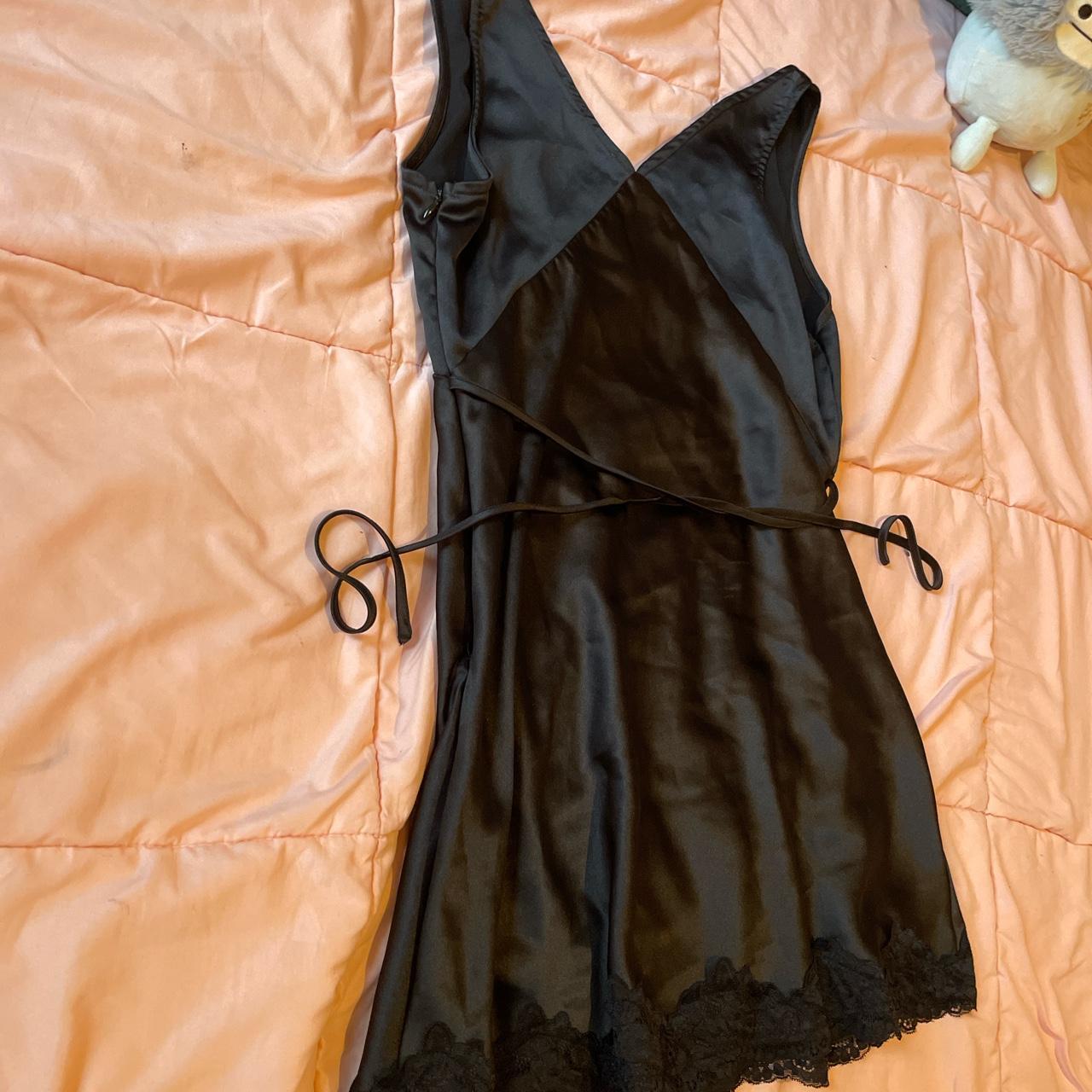 slip dress black tie