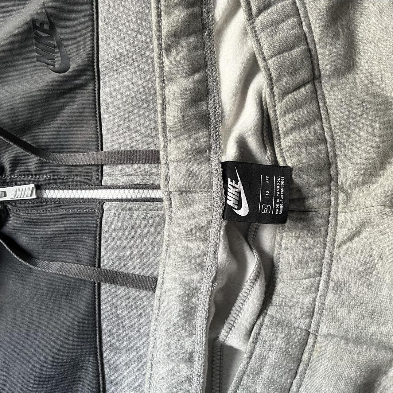 nike hybrid tracksuit grey