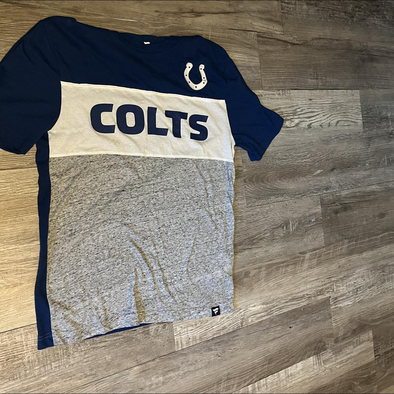 COLTS SHIRT FANATICS SIZE MED Fits a bit tight... Depop