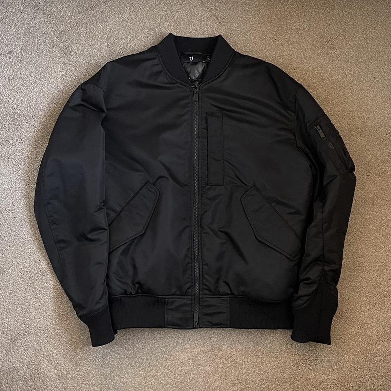 UNIQLO Men's Black Jacket | Depop